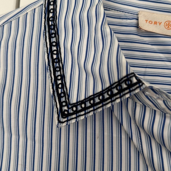 NWT Tory Burch ombré striped shirt - Picture 6 of 7